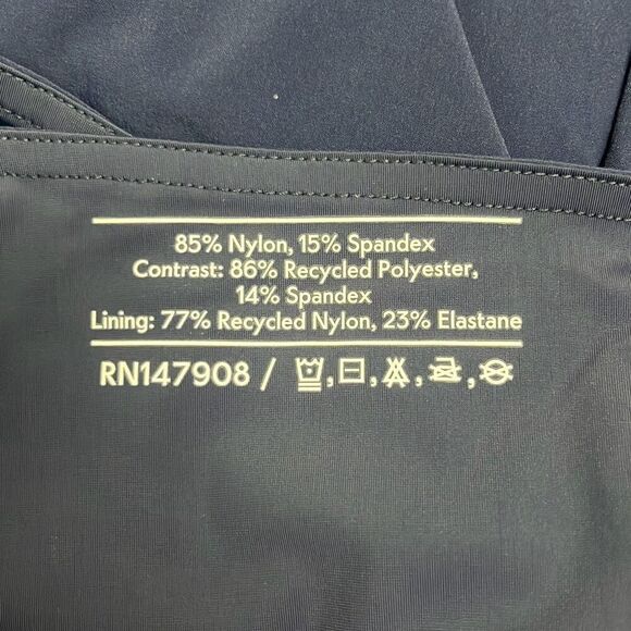 Outdoor Voices XL Navy Blue Ace Pleated Hem Mini Dress NWT Tennis Gym Athleisure - Picture 10 of 14